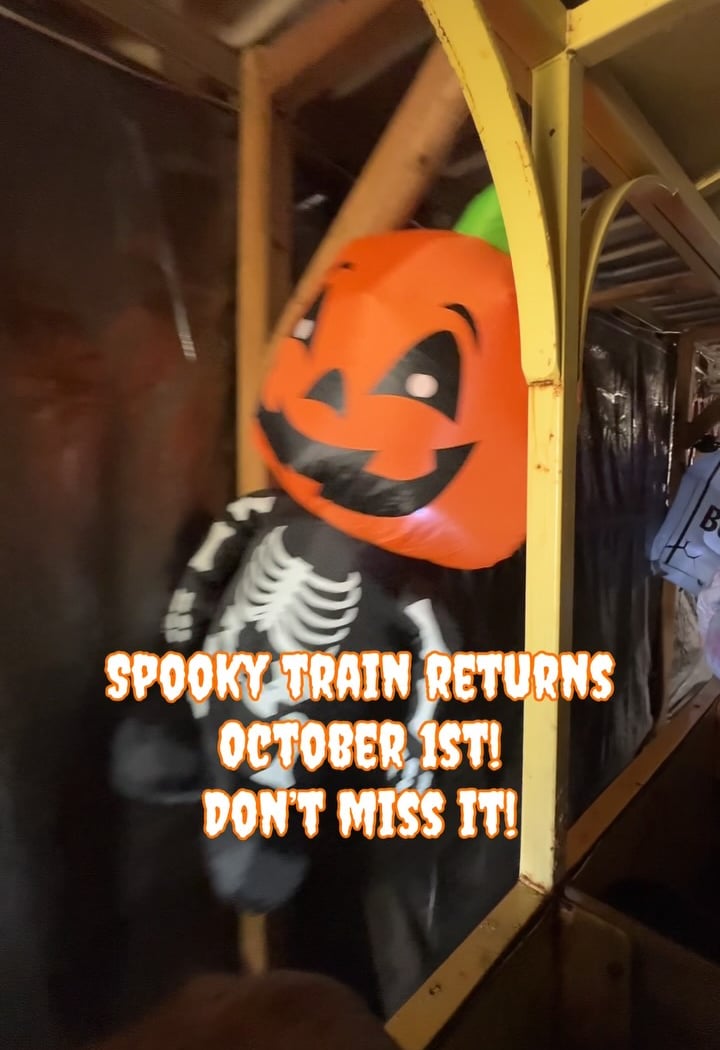 Spooky Halloween train 1