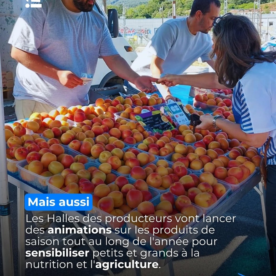 Les Halles de producteurs