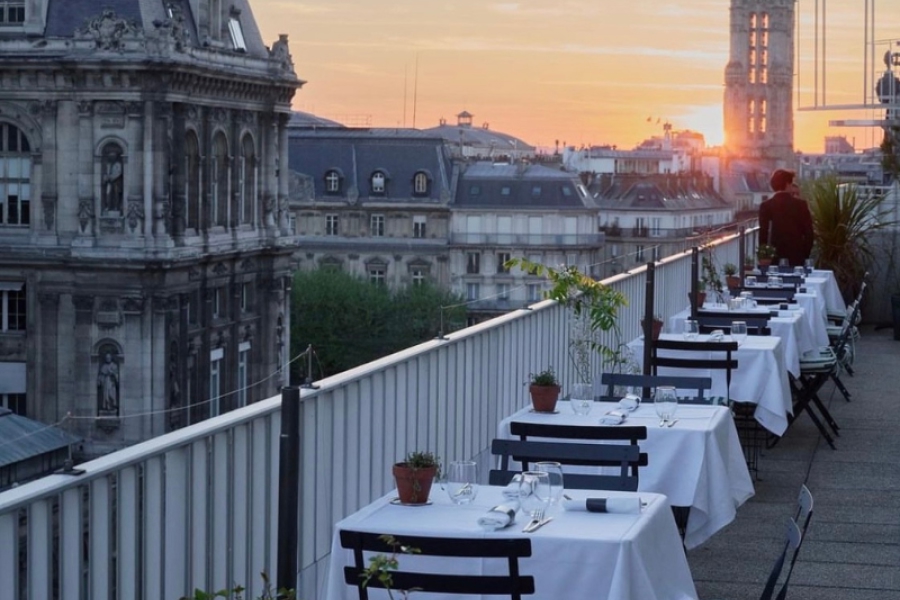 La table cachée par Michel Roth - BHV Marais 2