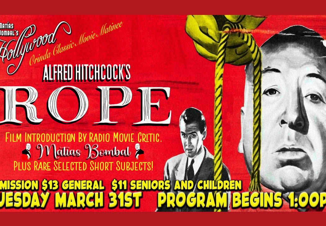 Orinda Theatre's Classic Movie Matinee 1