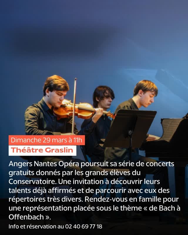 Concert gratuit des élèves du Conservatoire 1