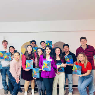Sip and Paint Birthday Party 2