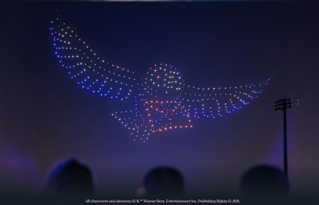 Harry Potter DroneArt Show 1
