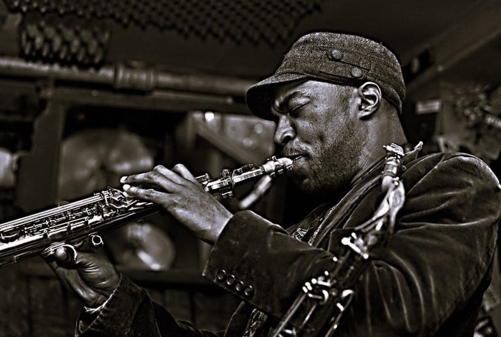 Stacy Dillard (saxophone) duo 1