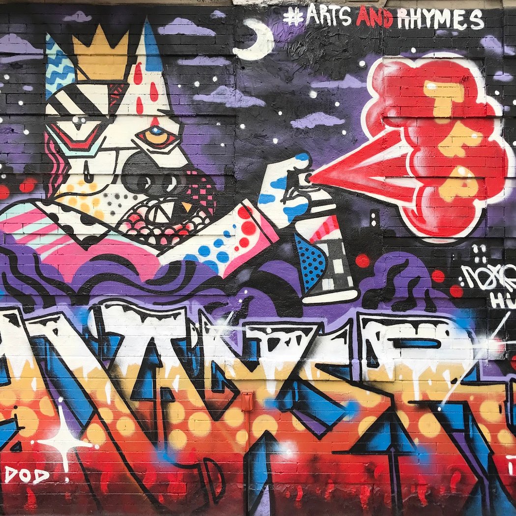 Arts and Rhymes Who Got Style wall 1