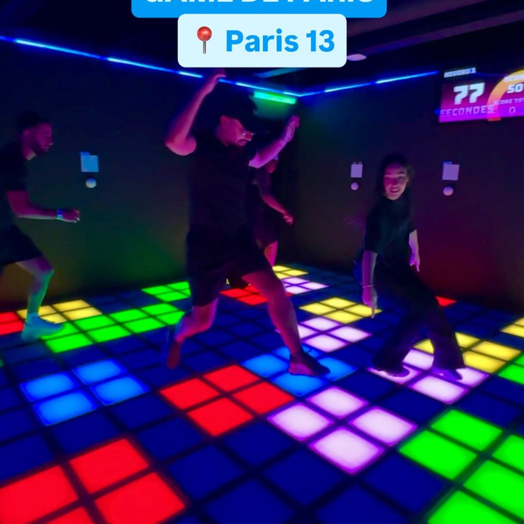 Cyber dance - Action Game Paris