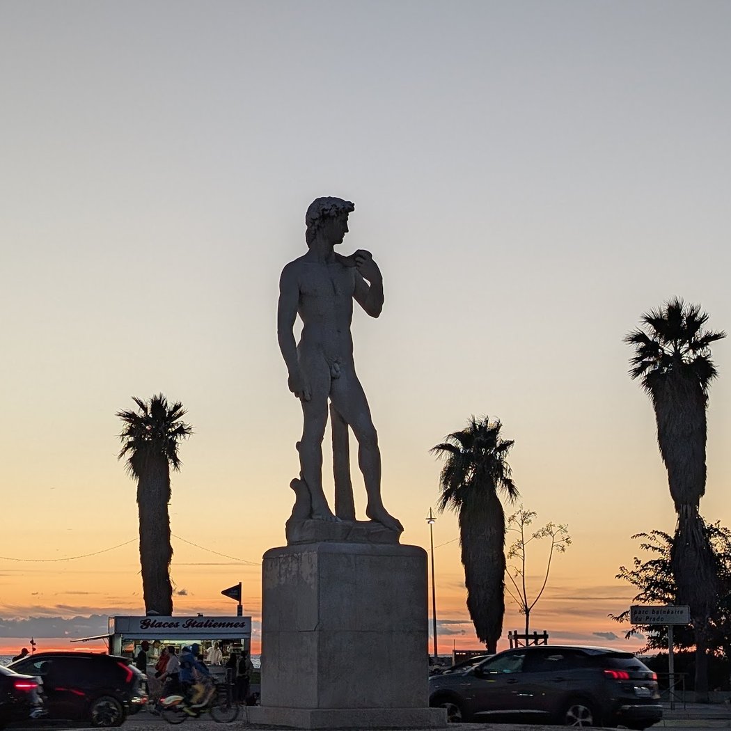 Statue of David replica 2