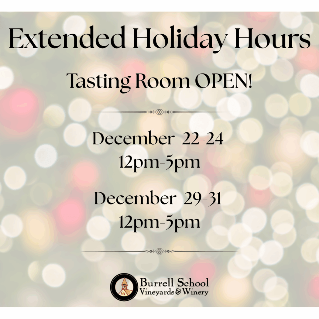 Extended Holiday Tasting Room Hours 1