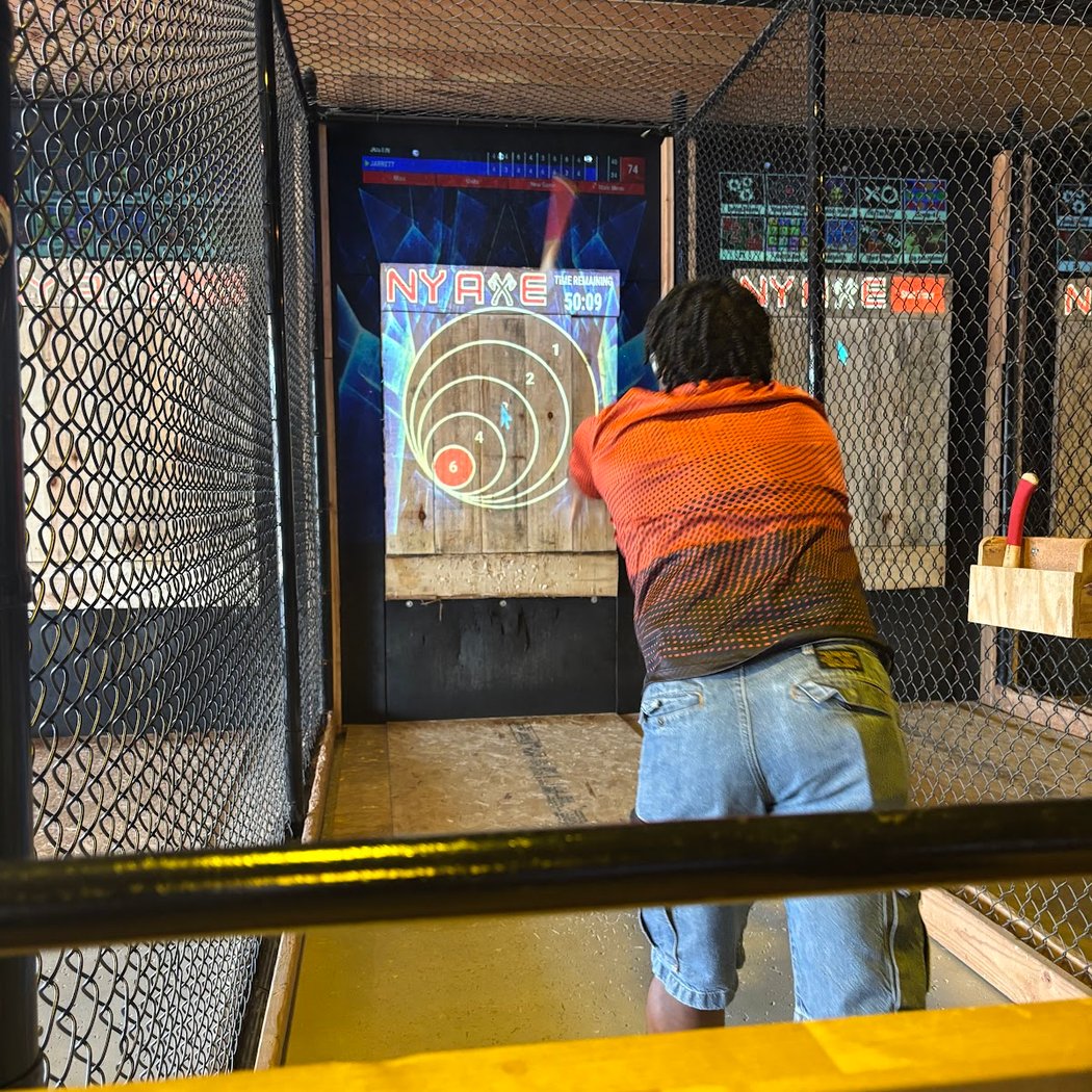 NY Axe Throwing Range - Selden 1