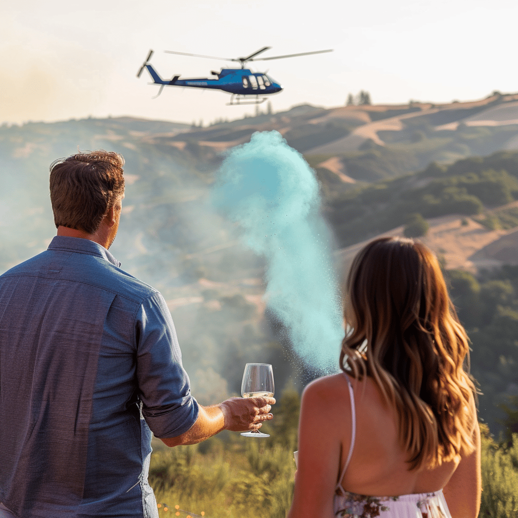 Helicopter Gender Reveal Party Package 3