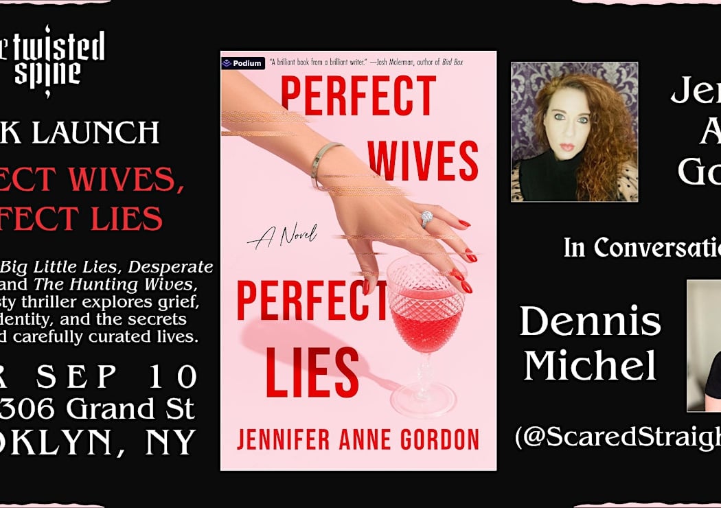 BOOK LAUNCH: PERFECT WIVES, PERFECT LIES by Jennifer Anne Gordon