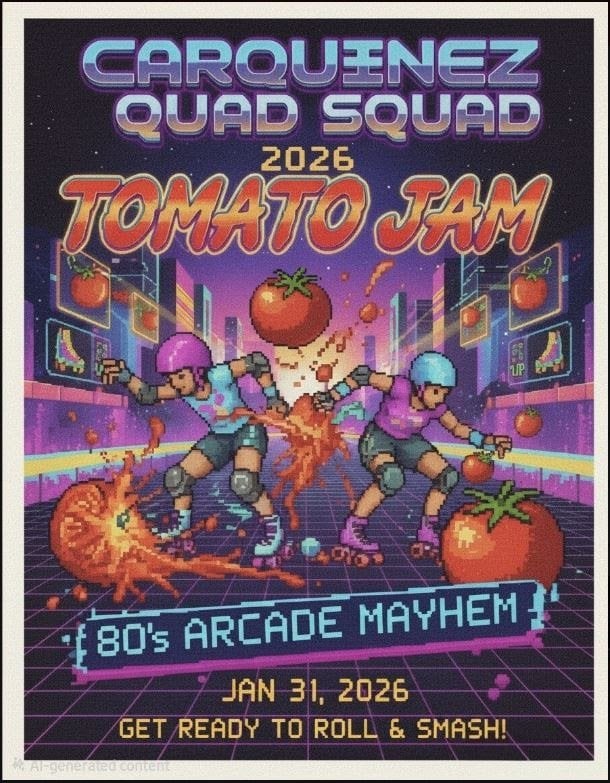 4th Annual Tomato Jam: 80s Arcade Mayhem 1