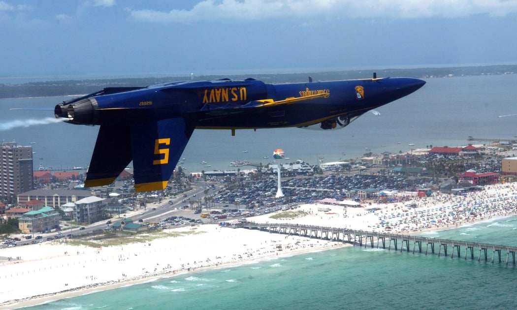 Blue Angels Practice Flight 3