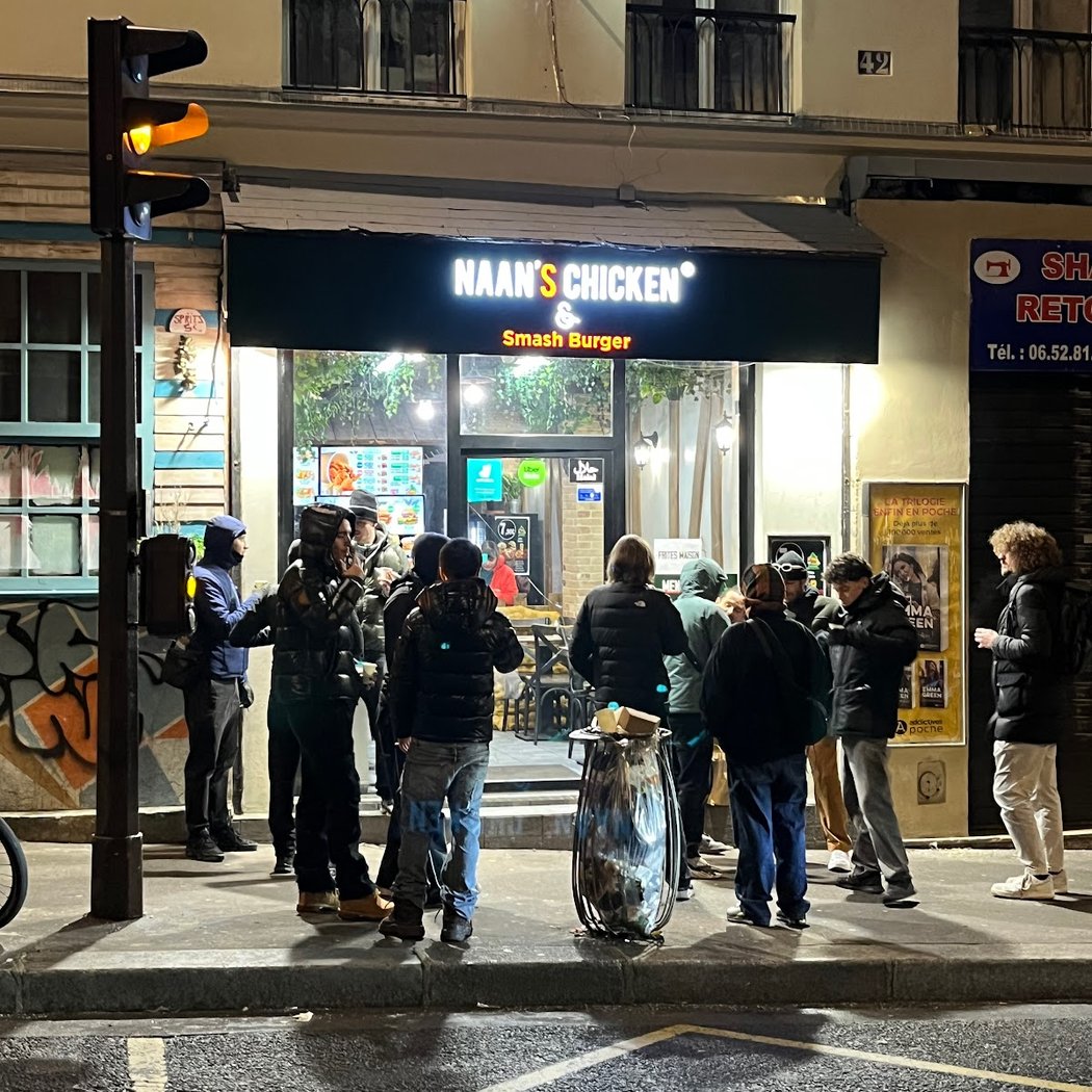 Naan's chicken & Smash Burger 2