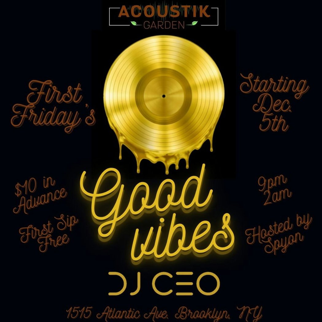 GOOD VIBES FRIDAYS