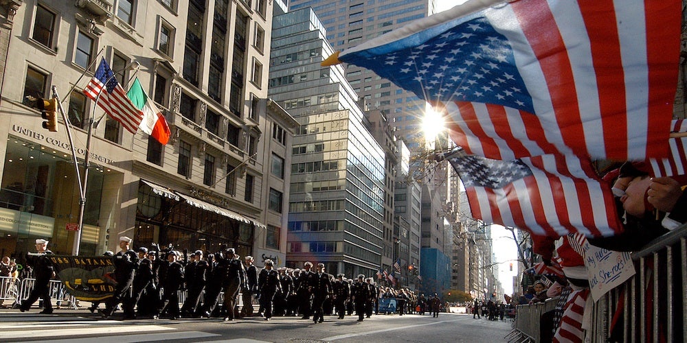 NYC Veterans Day Parade 1
