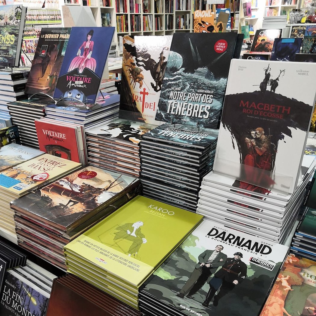 librairie Le comptoir de la BD Boulogne Billancourt 1