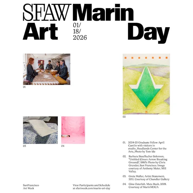 Marin Art Day: In partnership with SF Art Week 1