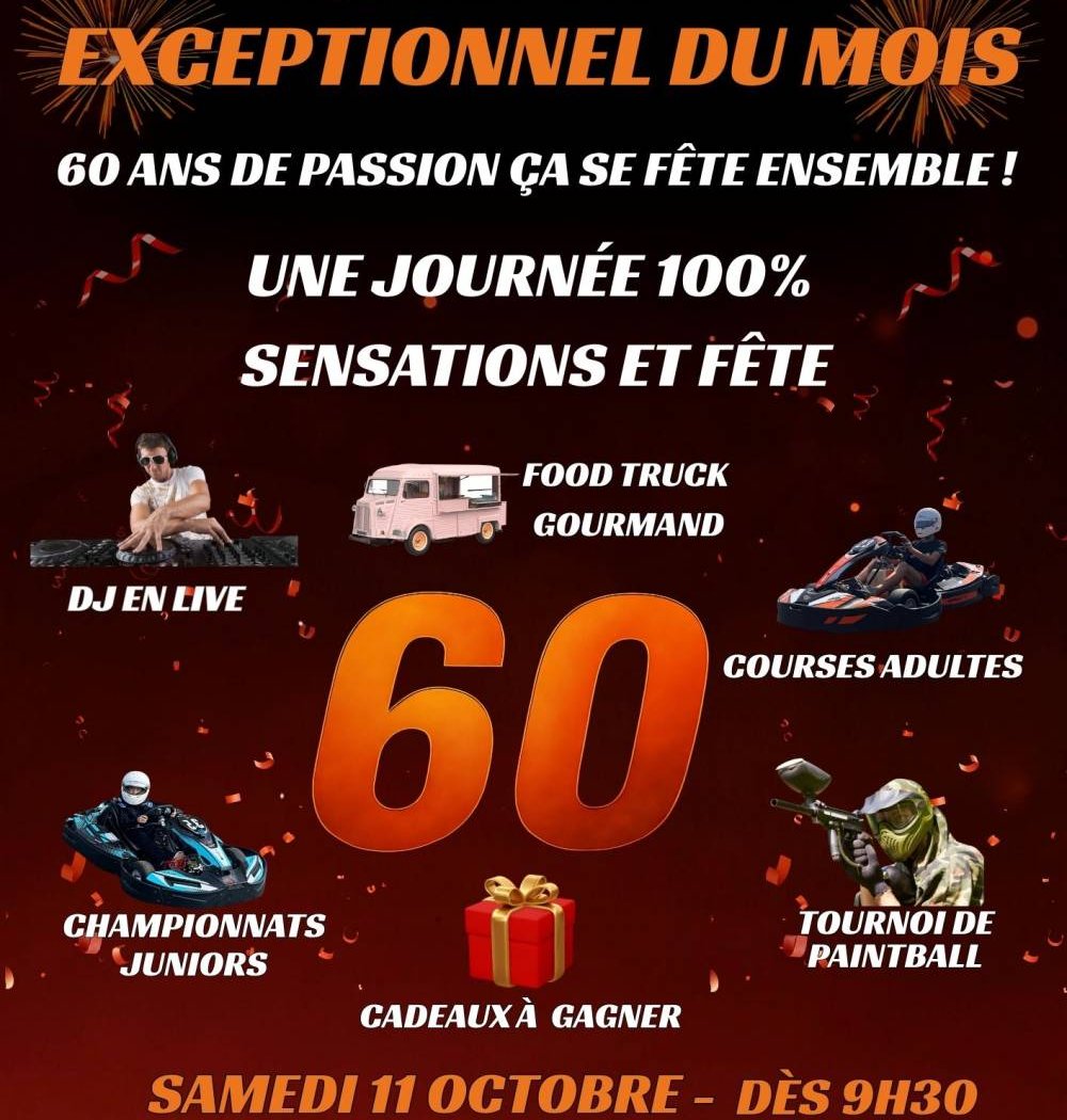 Mois anniversaire - 60 ans / 60 tours 1