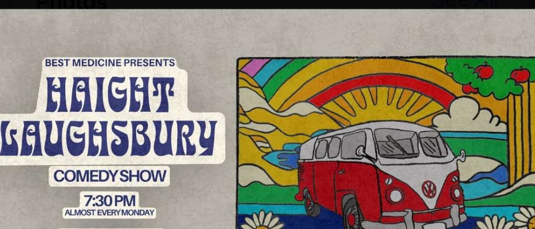 Comedy Show Haight Laughsbury 1
