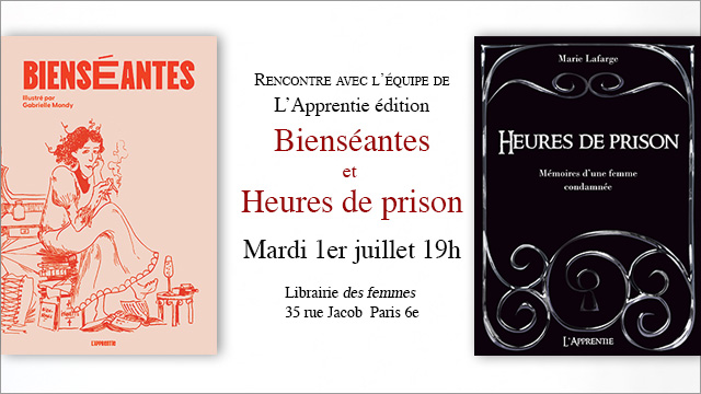 Rencontre avec les éditions L'Apprentie 1