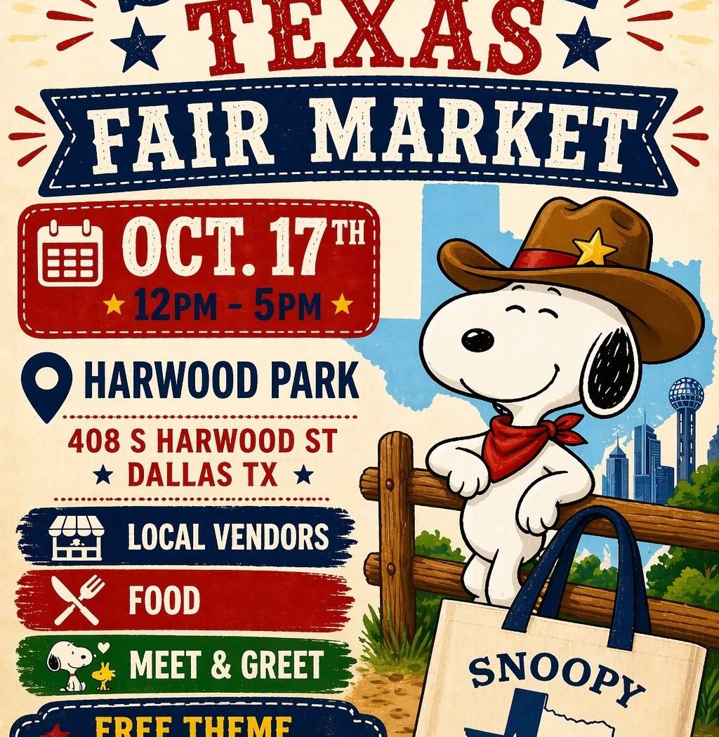 Snoopy Texas Fair Market