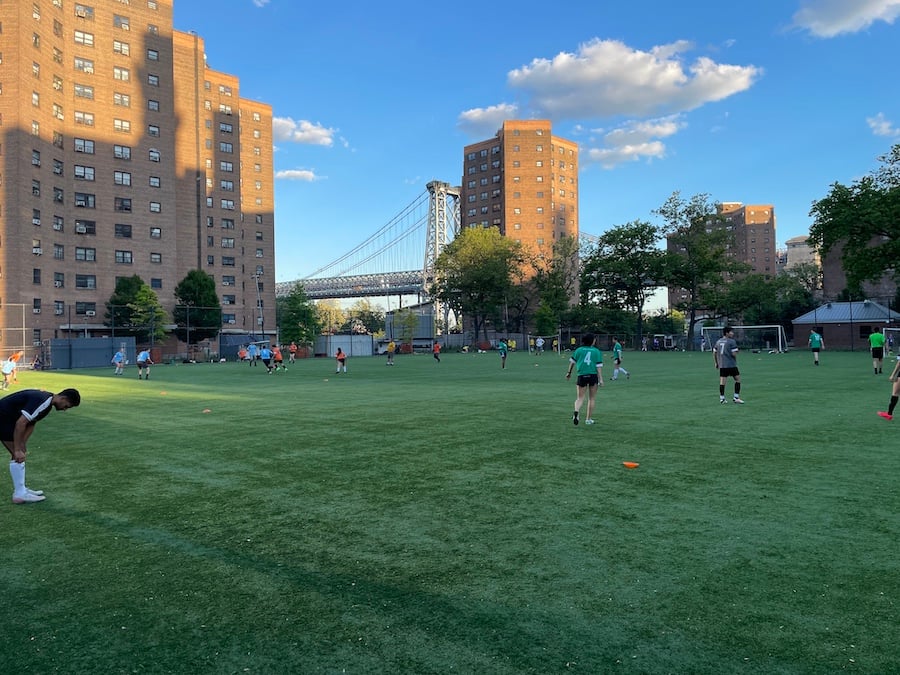 Play Soccer at Central Park North Meadow Field