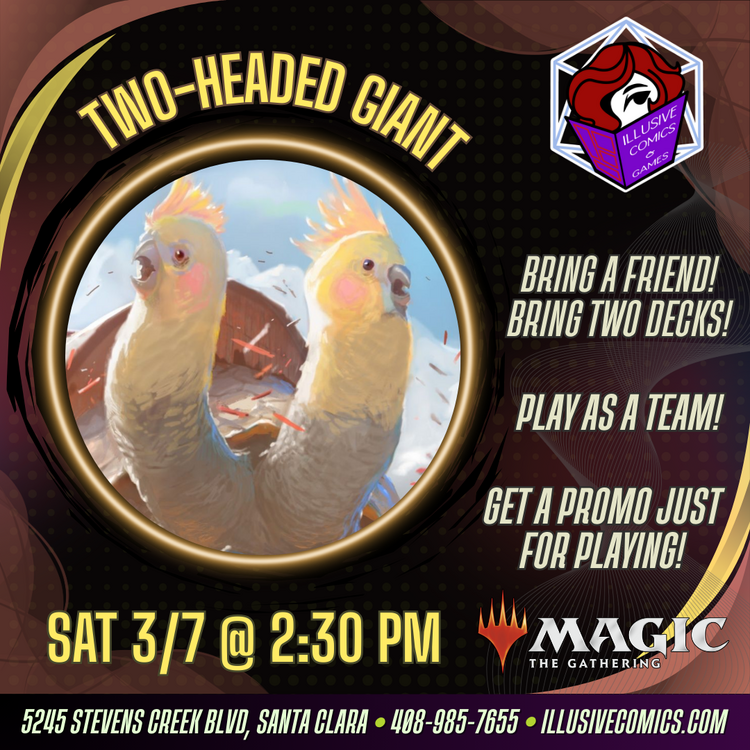 MTG TWO HEADED GIANT COMMANDER 1