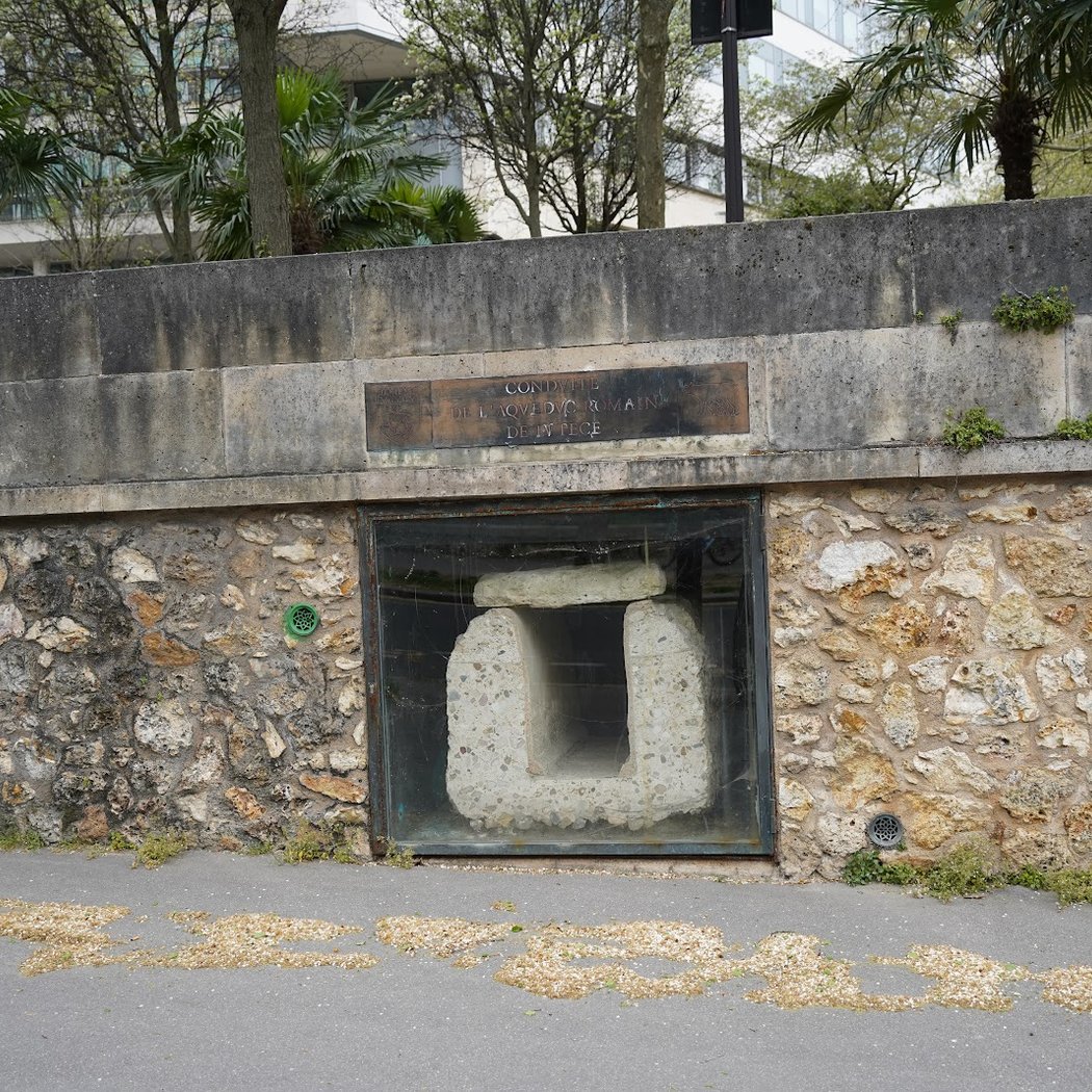 Conduite de l'Aqueduc romain de Lutèce 2