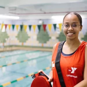 Get paid to become certified as a Y Lifeguard 1