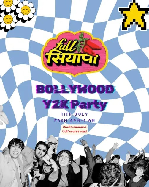 Bollywood Y2K party 1