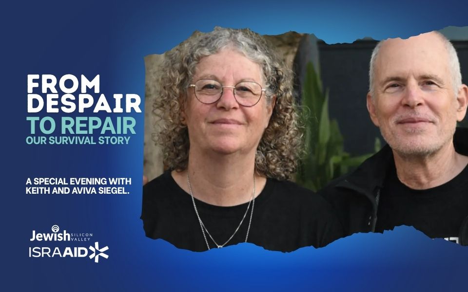 From Despair to Repair: A Special Evening with Keith and Aviva Siegel 1