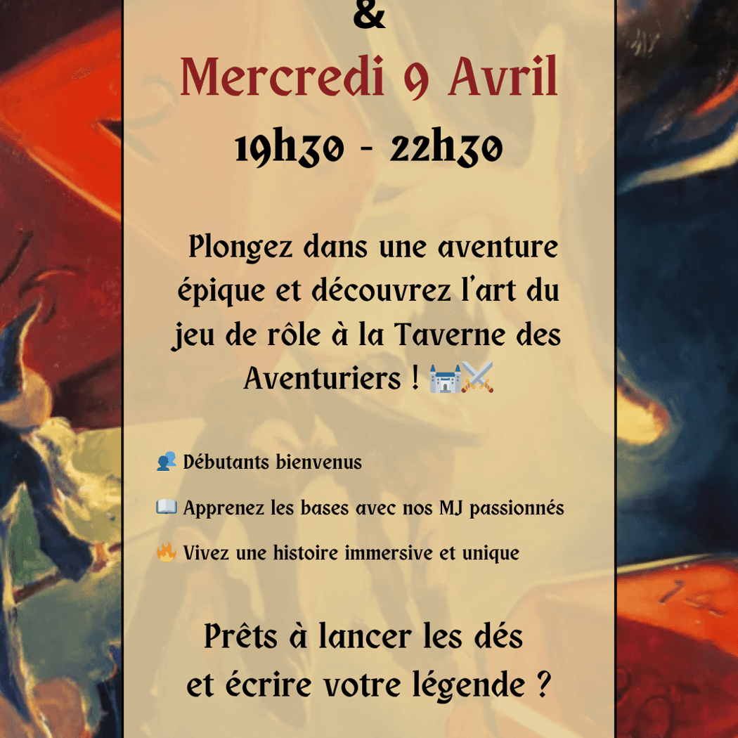 Initiation Jeu de Rôle 1