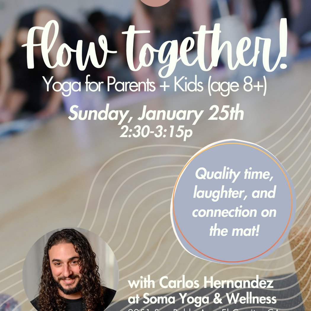 Flow Together: Yoga for Parents & Kids (Age 8+) 1