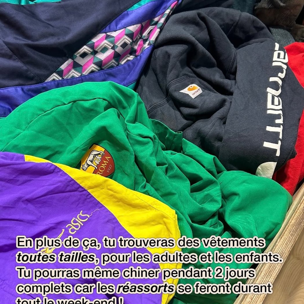 No Fast Fashion, vente de vêtements de 2de main 1