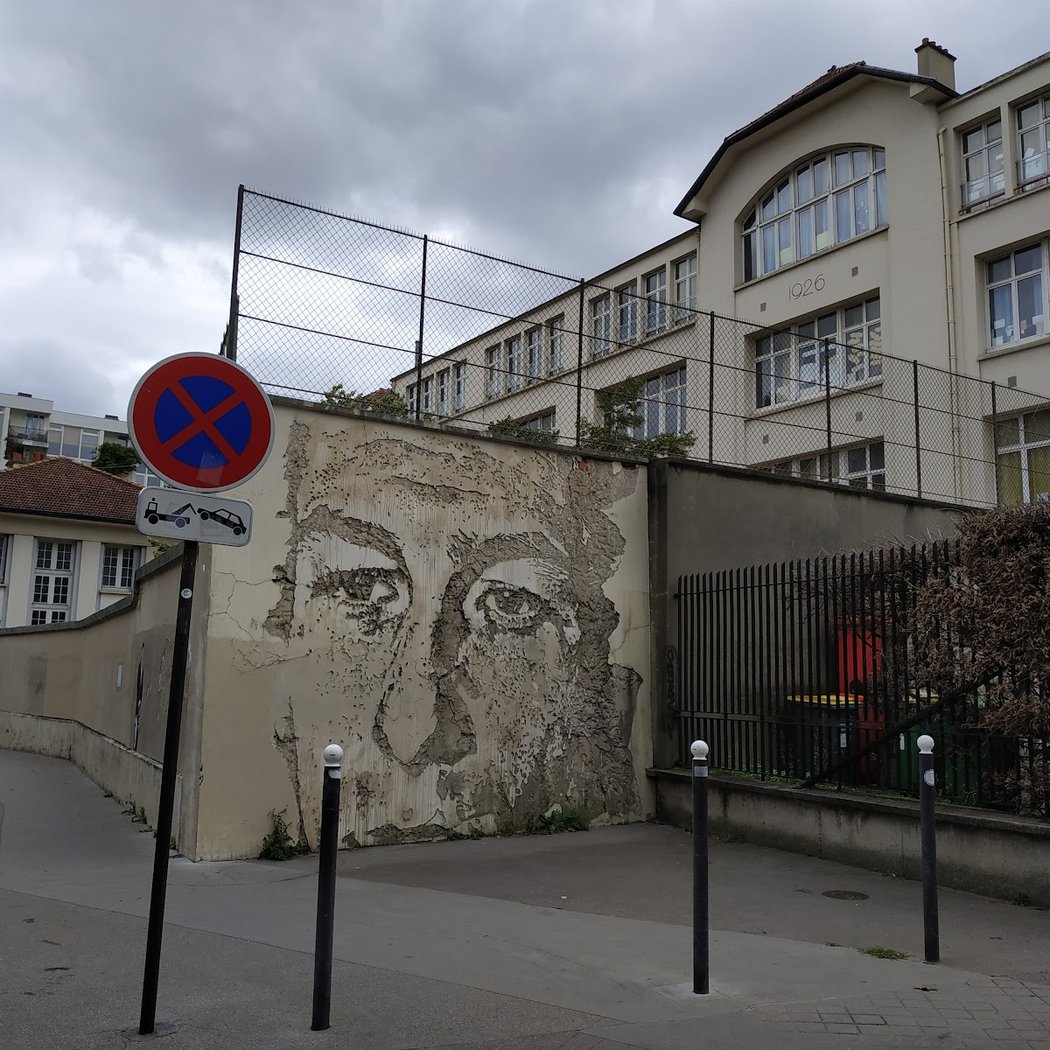 Street Art : "Portrait" de VILHS 3