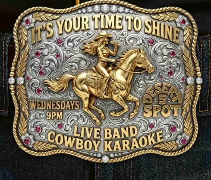 LIVE BAND COWBOY KARAOKE