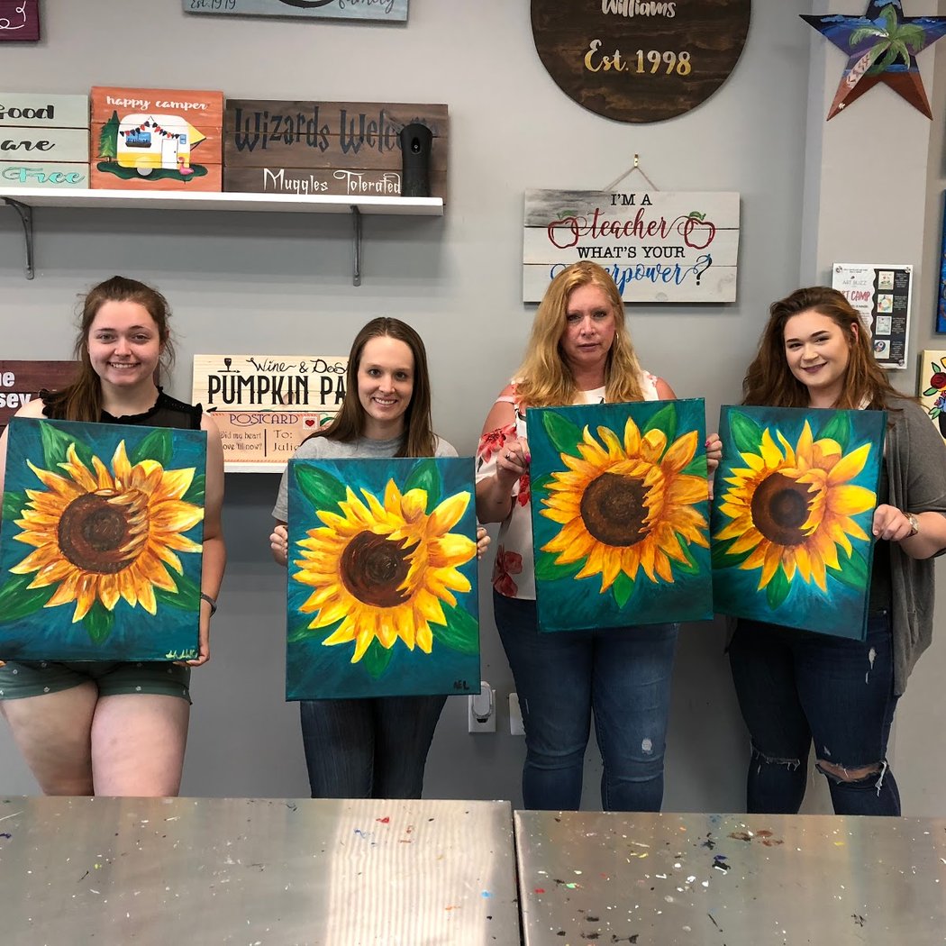 Wine & Design Paint and Sip Studio 1