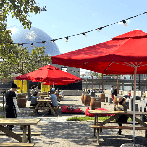 Ouverture de la terrasse de Boom Boom Villette 1