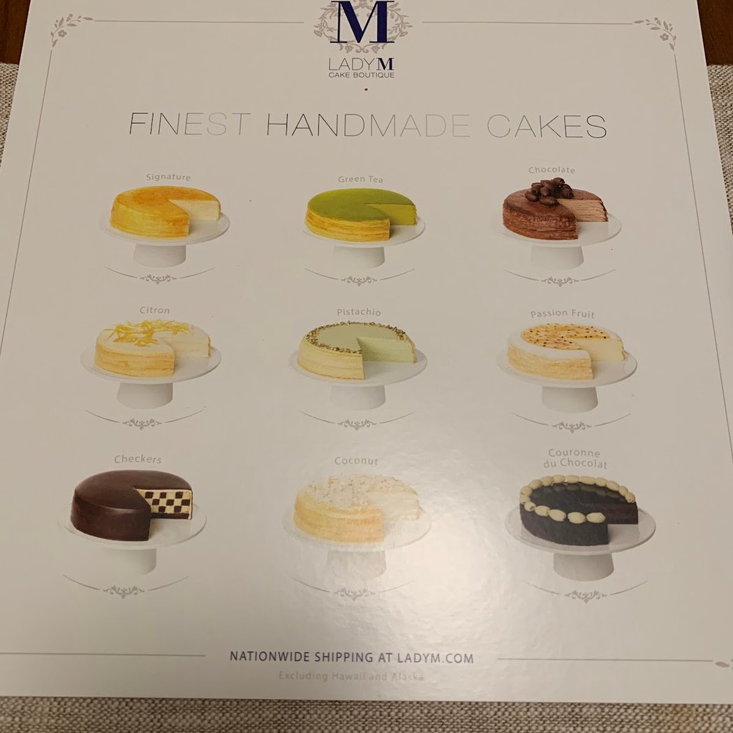 Lady M Cake Boutique - Los Altos 1
