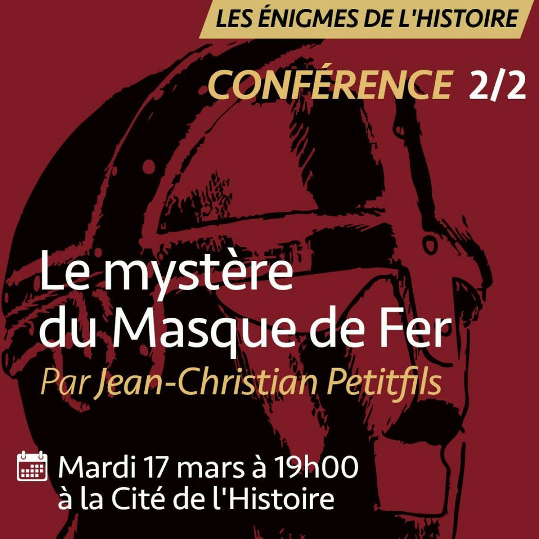 Conférence sur l'Homme au masque de fer 1