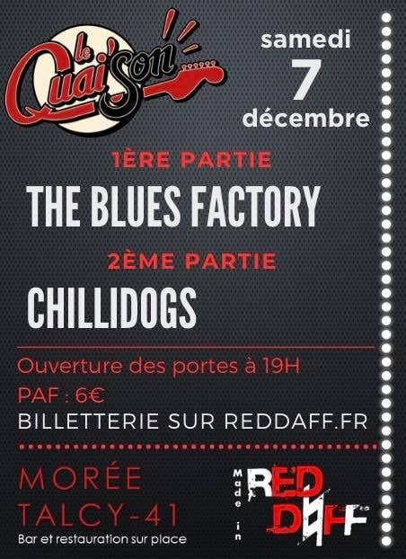 Soirée Rock'n potes : Blues Factory & Chillidogs 1
