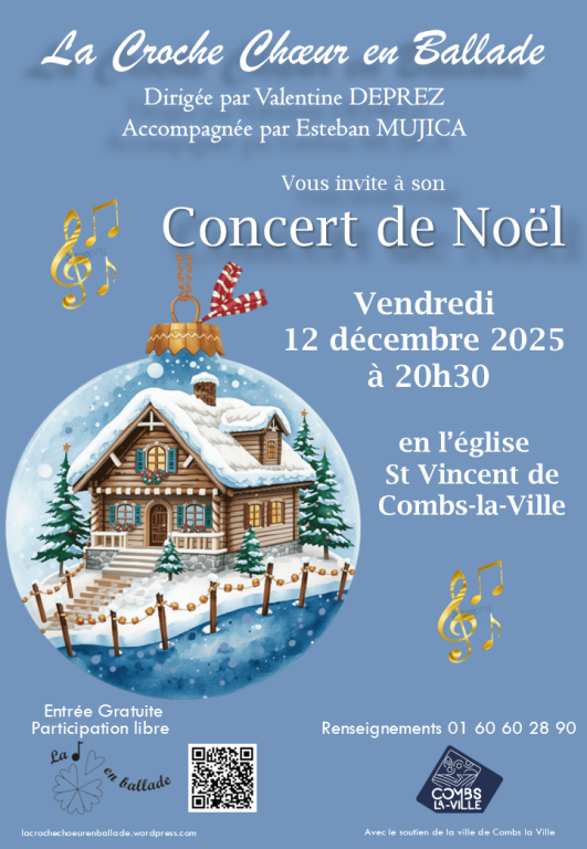 Concert de Noël de La Croche Choeur en Ballade 1