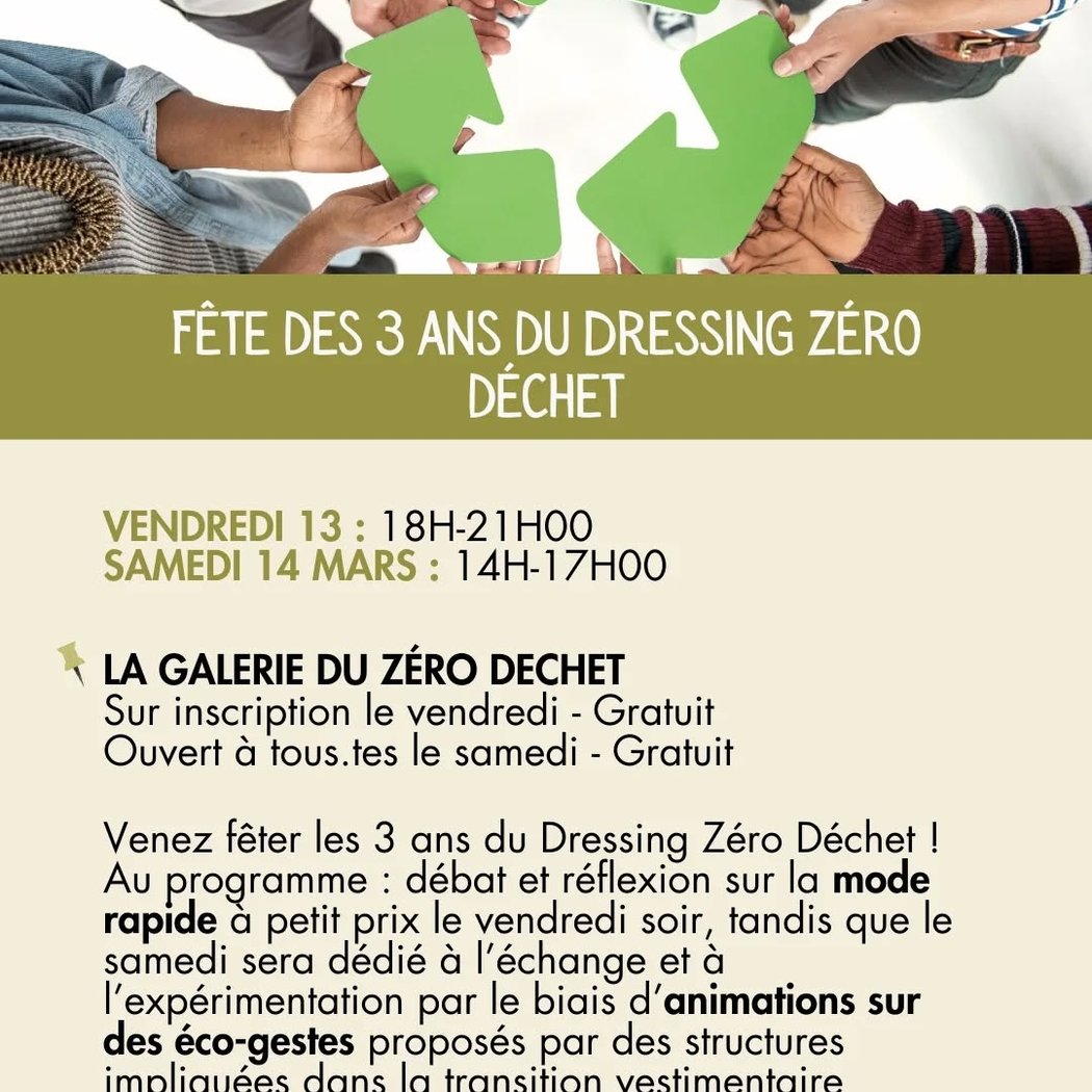 Fête des 3 ans du Dressing Zéro Déchet 1