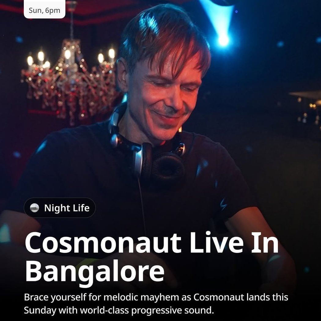 Cosmonaut Live 1