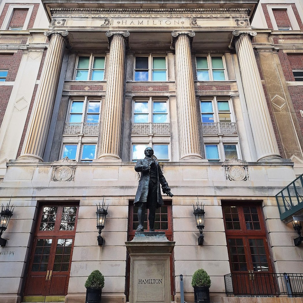 Hamilton Statue 1