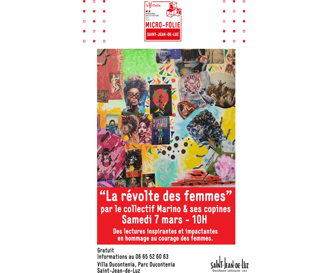 Micro-Folie : « La révolte des femmes » par le collectif Marino et ses copines 1