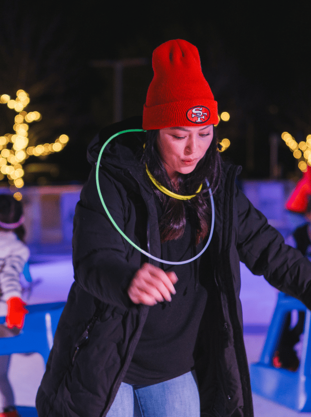 Glow Night at the Ice Rink 1