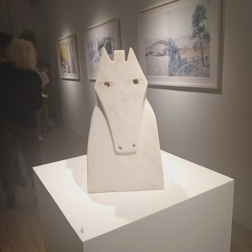 Winter Mix: Lance Paul, Judy Mauer, Gary Dipasquale, Beth Barry, Robert Petrick, among others | Exquisite Corpse by 8 artists 1