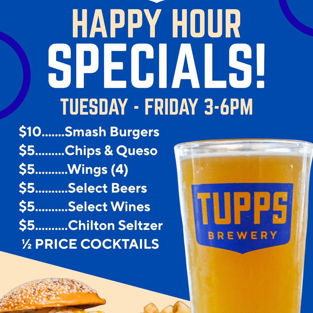Happy Hour at TUPPS Brewery 1